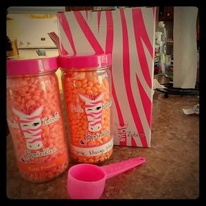 SOLD Pink Zebra Sprinkles